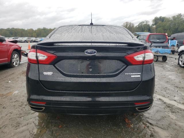 3FA6P0K94ER107082 - 2014 FORD FUSION TITANIUM BLACK photo 6