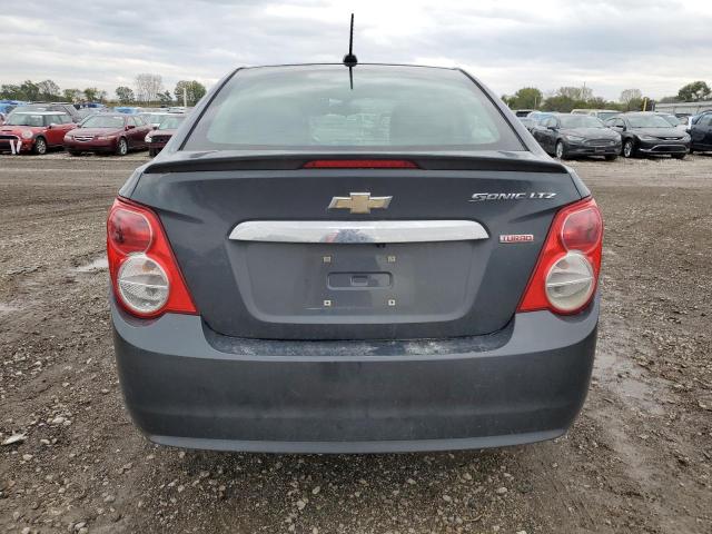 1G1JE5SB6G4160977 - 2016 CHEVROLET SONIC LTZ GRAY photo 6