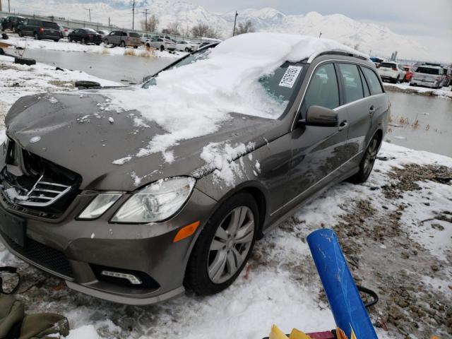 WDDHH8HB0BA337075 - 2011 MERCEDES-BENZ E 350 4MATIC WAGON BROWN photo 1