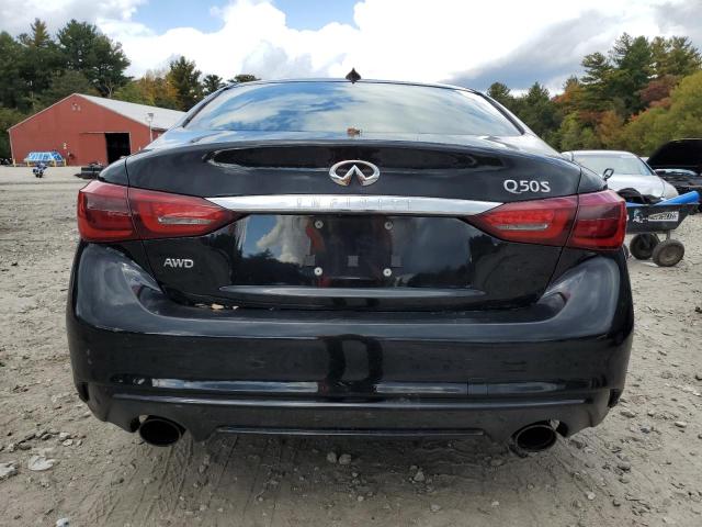 JN1EV7AR9JM436968 - 2018 INFINITI Q50 LUXE BLACK photo 6