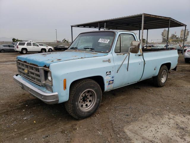 CCZ243Z144581 - 1973 CHEVROLET C-SERIES BLUE photo 1