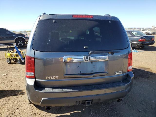 5FNYF4H96AB021904 - 2010 HONDA PILOT TOURING GRAY photo 6