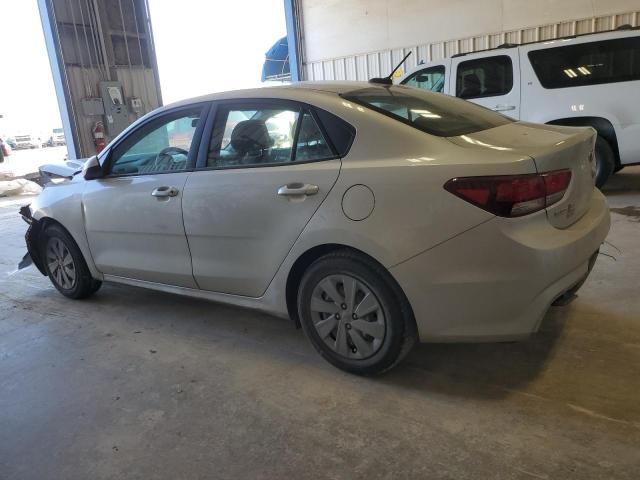 3KPA24AD1LE335528 - 2020 KIA RIO LX SILVER photo 2