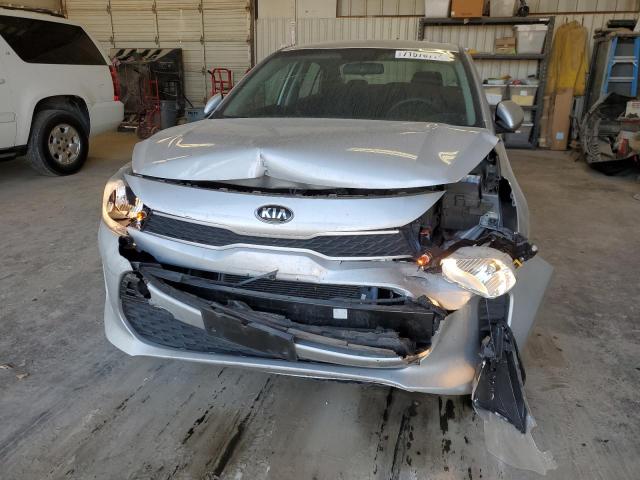 3KPA24AD1LE335528 - 2020 KIA RIO LX SILVER photo 5