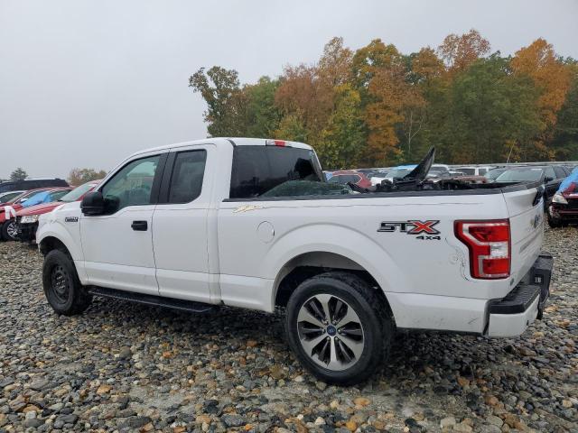 1FTEX1EP9KKF05863 - 2019 FORD F150 SUPER CAB WHITE photo 2