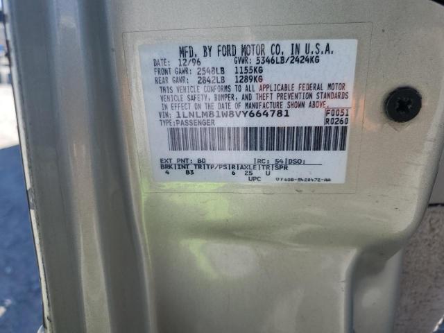 1LNLM81W8VY664781 - 1997 LINCOLN TOWN CAR EXECUTIVE TAN photo 12