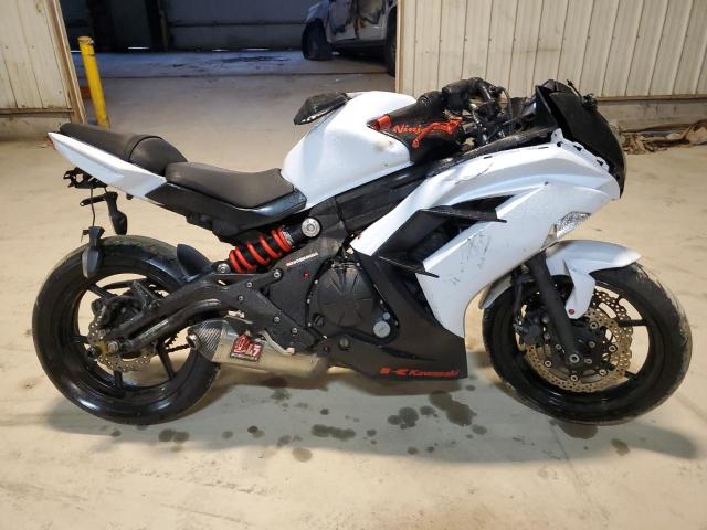 JKAEXEE14DDA14625 - 2013 KAWASAKI EX650 E WHITE photo 1