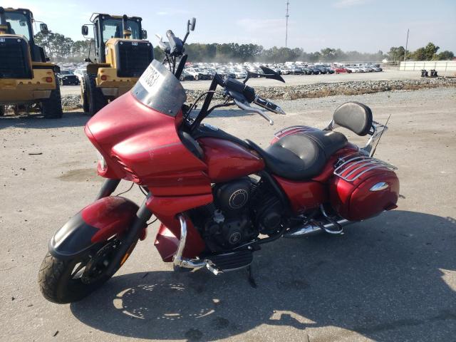 JKBVNRJ17BA000938 - 2011 KAWASAKI VN1700 J RED photo 2