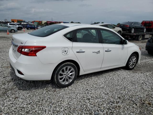 3N1AB7AP0KY407136 - 2019 NISSAN SENTRA S თეთრი ფოტო 3