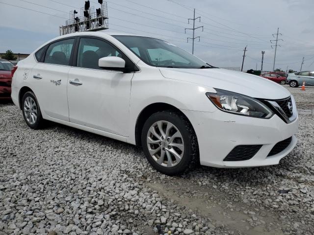 3N1AB7AP0KY407136 - 2019 NISSAN SENTRA S თეთრი ფოტო 4