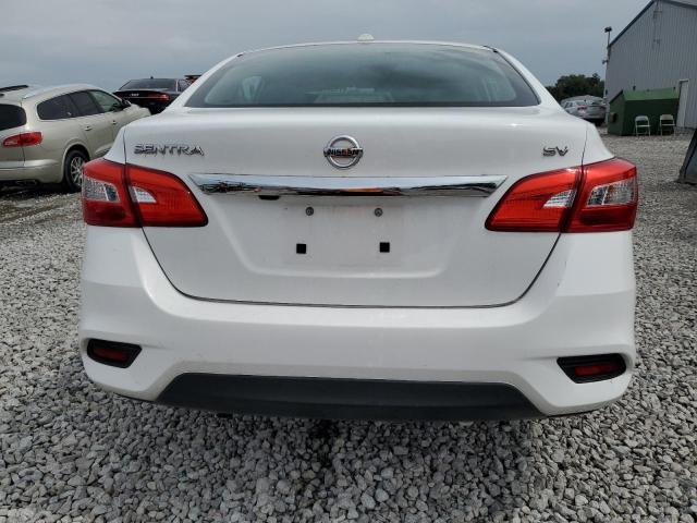 3N1AB7AP0KY407136 - 2019 NISSAN SENTRA S თეთრი ფოტო 6