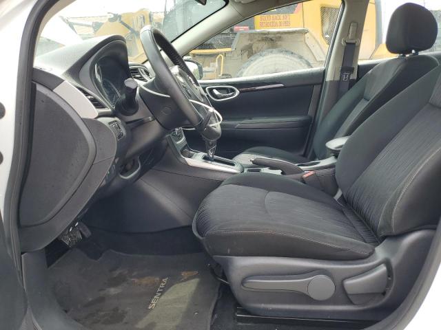 3N1AB7AP0KY407136 - 2019 NISSAN SENTRA S თეთრი ფოტო 7