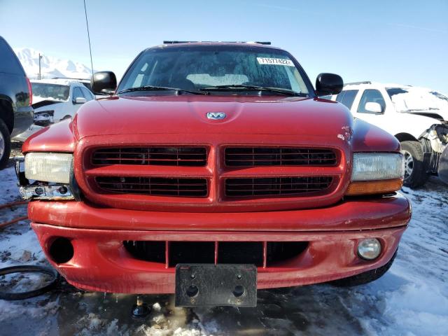 1B4HS28Z1XF592573 - 1999 DODGE DURANGO RED photo 5