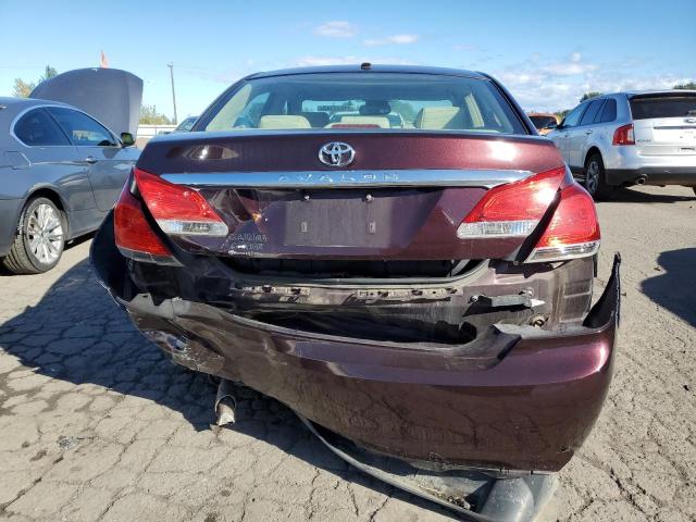 4T1BK3DB9CU445779 - 2012 TOYOTA AVALON BASE 勃艮第红 照片 6