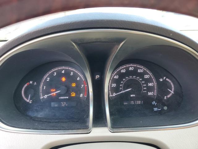 4T1BK3DB9CU445779 - 2012 TOYOTA AVALON BASE 勃艮第红 照片 9