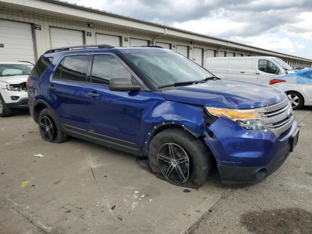 1FM5K8B8XDGC95389 - 2013 FORD EXPLORER BLUE photo 4