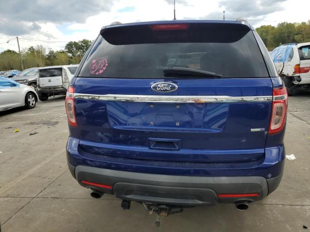 1FM5K8B8XDGC95389 - 2013 FORD EXPLORER BLUE photo 6