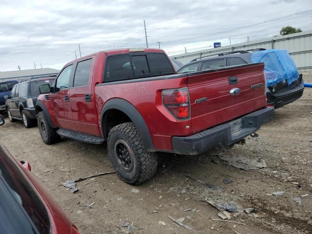 1FTFW1R67EFB59348 - 2014 FORD F150 SVT RAPTOR RED photo 2