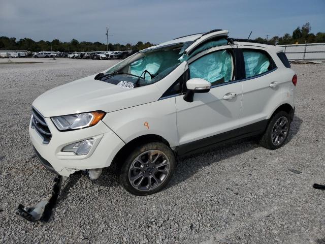 MAJ6S3KL0MC430571 - 2021 FORD ECOSPORT TITANIUM WHITE photo 1