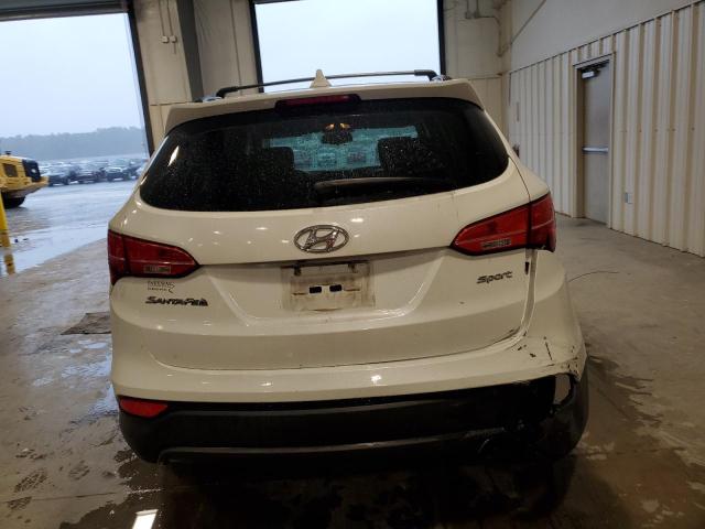 5XYZU3LB9EG227425 - 2014 HYUNDAI SANTA FE S WHITE photo 6