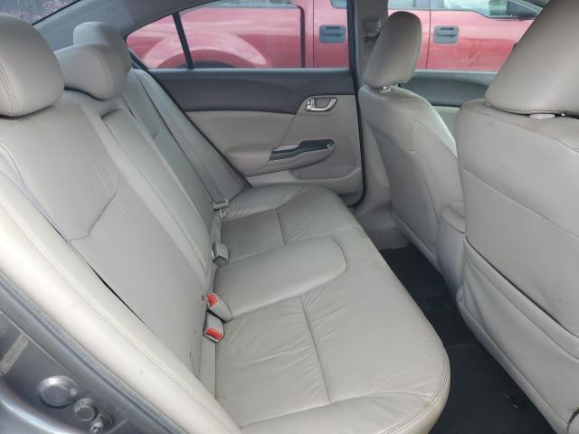 19XFB2F90CE300056 - 2012 HONDA CIVIC EXL ნაცრისფერი ფოტო 10