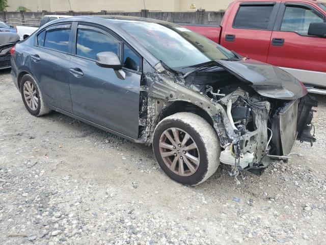 19XFB2F90CE300056 - 2012 HONDA CIVIC EXL ნაცრისფერი ფოტო 4