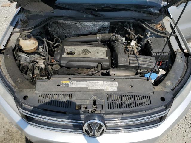 WVGBV7AX2GW529628 - 2016 VOLKSWAGEN TIGUAN S SILVER photo 11