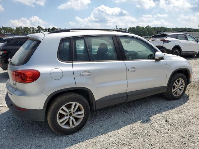 WVGBV7AX2GW529628 - 2016 VOLKSWAGEN TIGUAN S SILVER photo 3