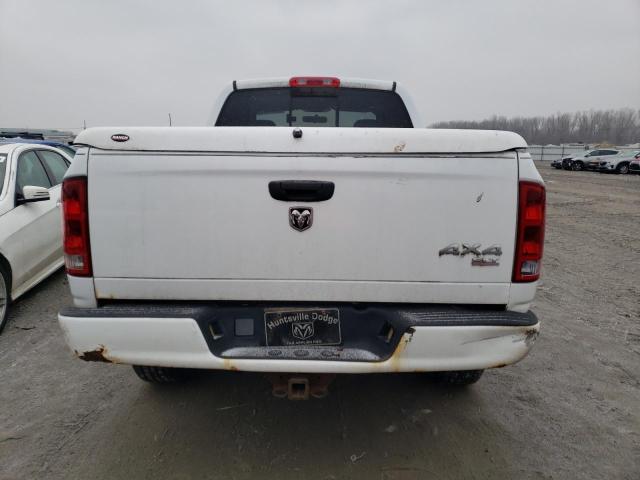 1D7HU18D05S106552 - 2005 DODGE RAM 1500 ST WHITE photo 6