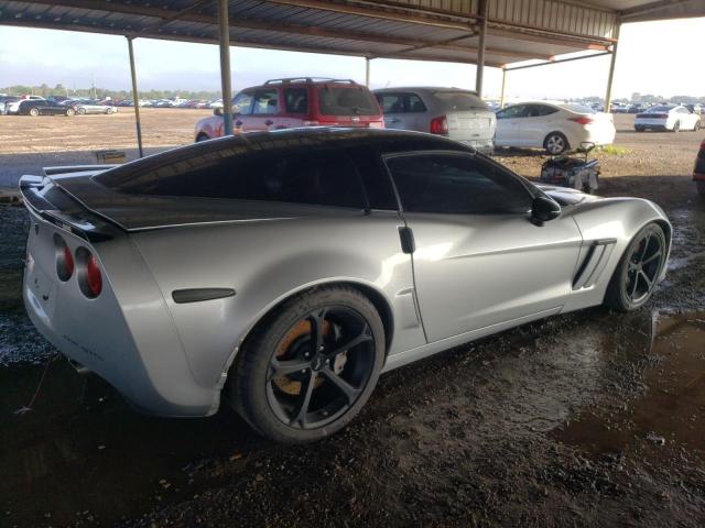 1G1YW2DW3B5112026 - 2011 CHEVROLET CORVETTE GRAND SPORT SILVER photo 3