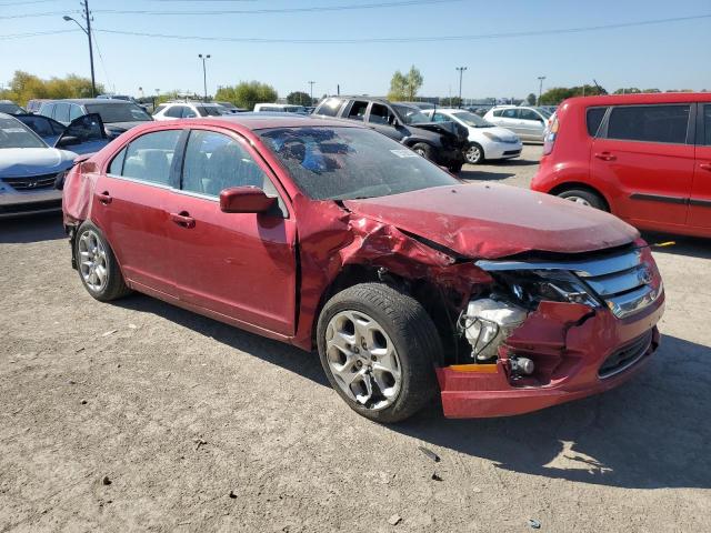 3FAHP0HA4AR413722 - 2010 FORD FUSION SE RED photo 4