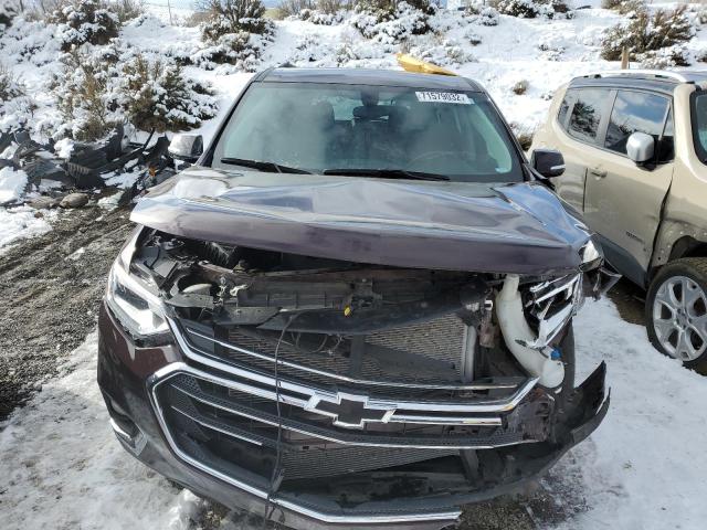 1GNERGKW4LJ256279 - 2020 CHEVROLET TRAVERSE LT BROWN photo 5