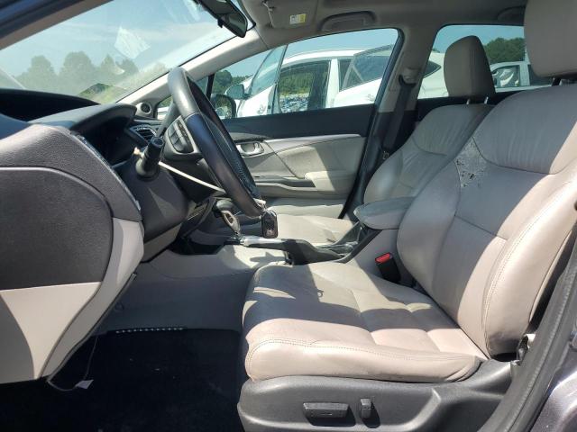 19XFB2F98FE053941 - 2015 HONDA CIVIC EXL GRAY photo 7