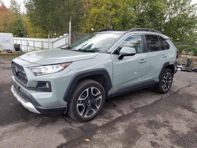 2T3J1RFV6KW002603 - 2019 TOYOTA RAV4 ADVENTURE SILVER photo 1