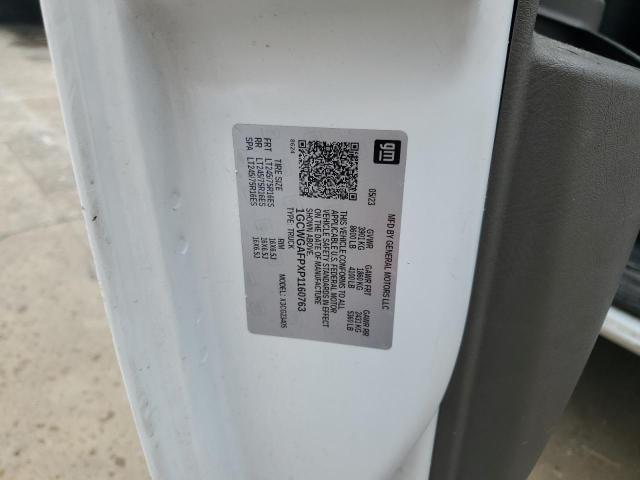 1GCWGAFPXP1160763 - 2023 CHEVROLET EXPRESS G2 Ақ фото 13