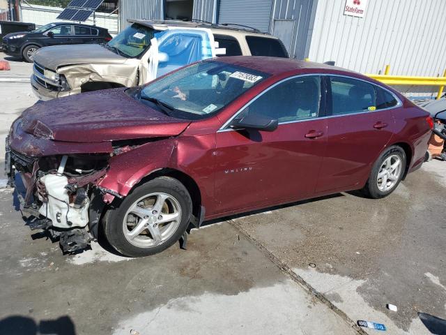 1G1ZB5STXGF186183 - 2016 CHEVROLET MALIBU LS BURGUNDY photo 1