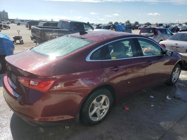 1G1ZB5STXGF186183 - 2016 CHEVROLET MALIBU LS BURGUNDY photo 3