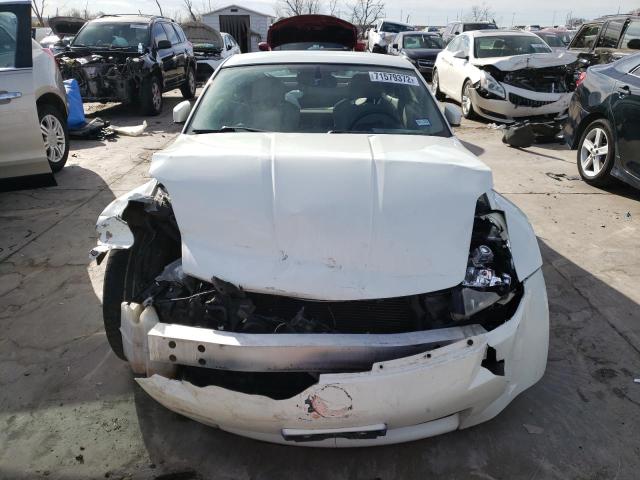 JN1AZ34E03T014424 - 2003 NISSAN 350Z COUPE WHITE photo 5