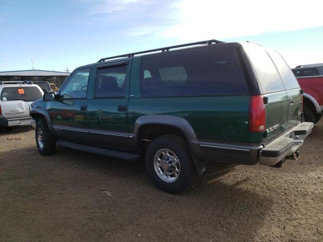 1GKGK26J4XJ746738 - 1999 GMC SUBURBAN K2500 GREEN photo 2