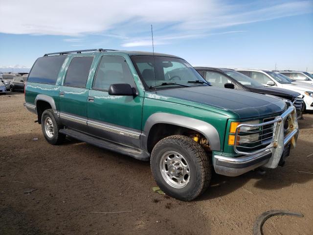 1GKGK26J4XJ746738 - 1999 GMC SUBURBAN K2500 GREEN photo 4