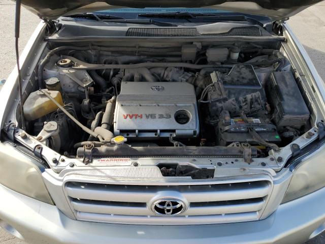 JTEEP21A770212713 - 2007 TOYOTA HIGHLANDER SPORT SILVER photo 11