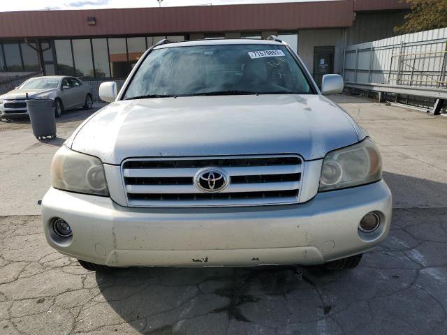 JTEEP21A770212713 - 2007 TOYOTA HIGHLANDER SPORT SILVER photo 5