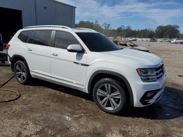 1V2SR2CA1KC525597 - 2019 VOLKSWAGEN ATLAS SEL WHITE photo 4