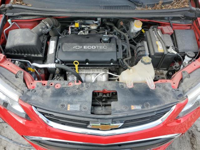 1G1JB5SH3H4167268 - 2017 CHEVROLET SONIC LS RED photo 11