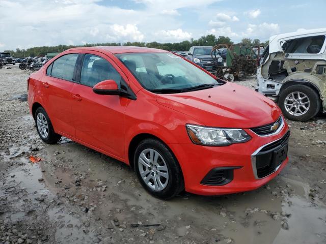 1G1JB5SH3H4167268 - 2017 CHEVROLET SONIC LS RED photo 4