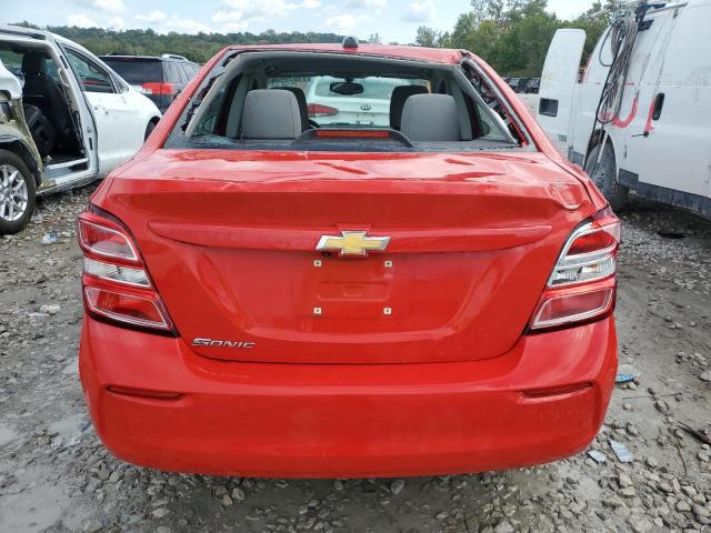 1G1JB5SH3H4167268 - 2017 CHEVROLET SONIC LS RED photo 6