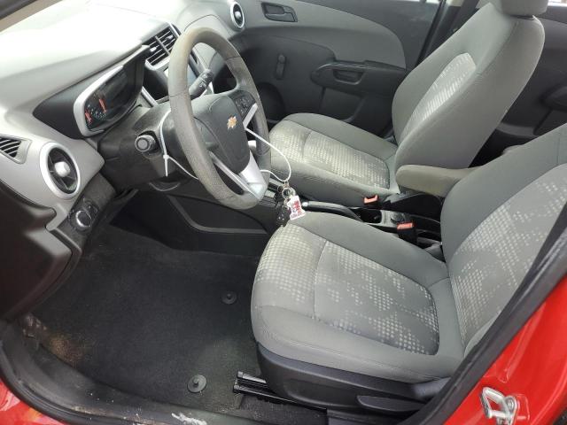 1G1JB5SH3H4167268 - 2017 CHEVROLET SONIC LS RED photo 7