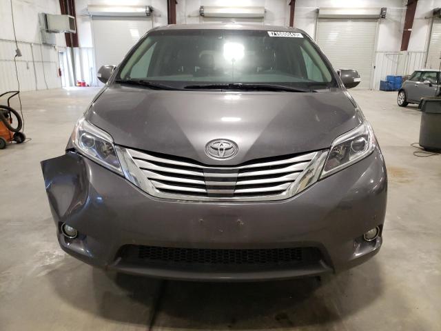 5TDYK3DC4GS761608 - 2016 TOYOTA SIENNA XLE GRAY photo 5