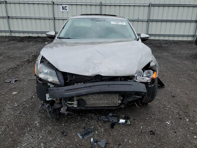 1VWBM7A37CC086907 - 2012 VOLKSWAGEN PASSAT SE GRAY photo 5