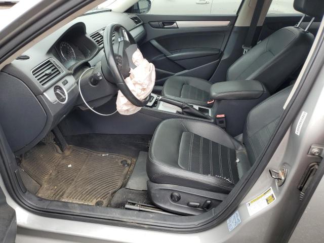 1VWBM7A37CC086907 - 2012 VOLKSWAGEN PASSAT SE GRAY photo 7